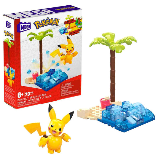 MEGA Construx Pikachu y Bulbasaur Pokemon surtido MATTEL