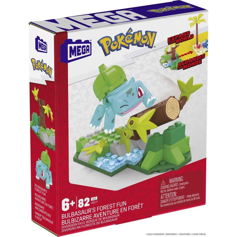 MEGA Construx Pikachu y Bulbasaur Pokemon surtido MATTEL