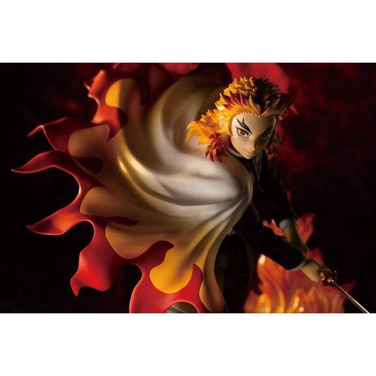Figura Demon Slayer: Kimetsu no Yaiba ARTFXJ Kyojuro Rengoku Bonus Edition