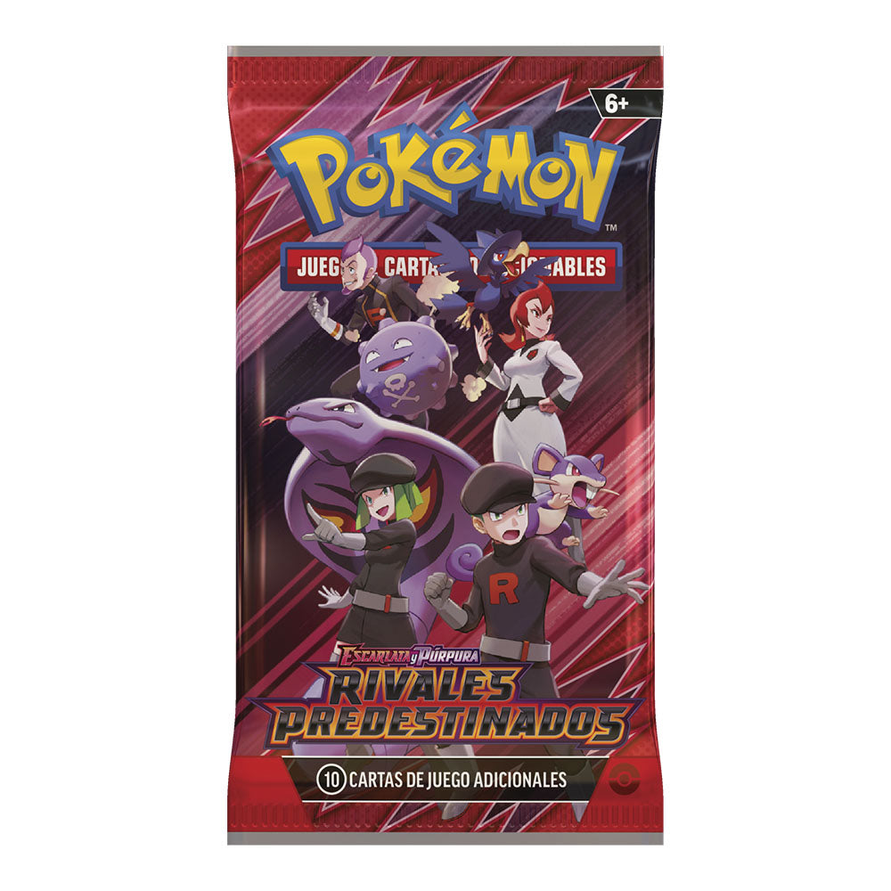 Sobre juego cartas coleccionables Rivales Predestinados Pokemon surtido