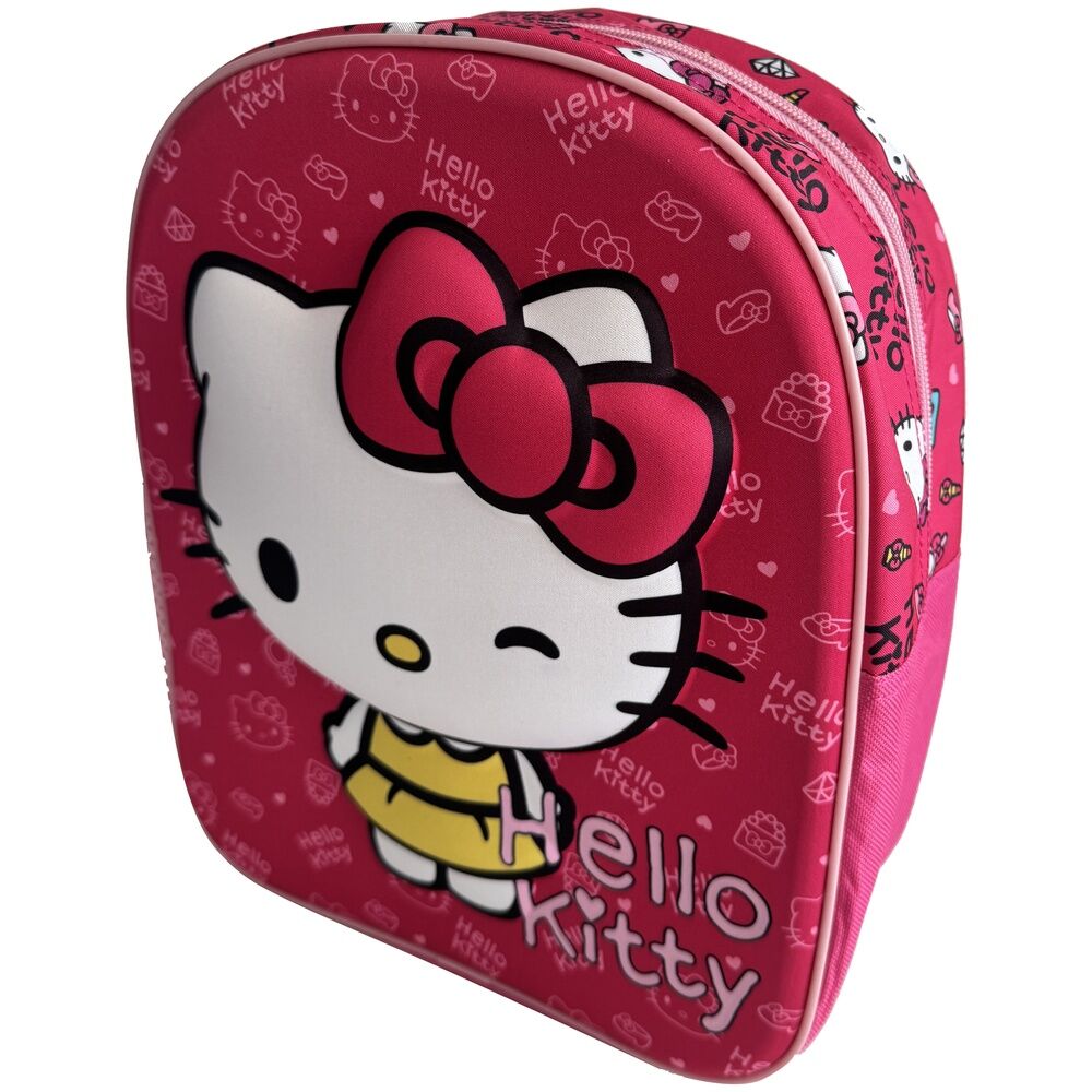Mochila 3D My Style Hello Kitty 29cm MANENTI