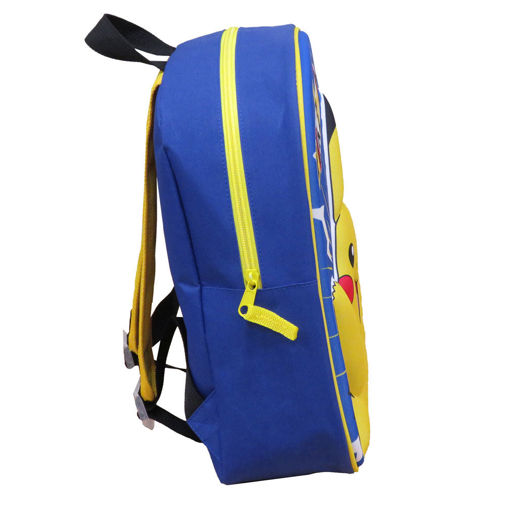 Mochila 3D Pikachu Pokemon 30cm CYP BRANDS