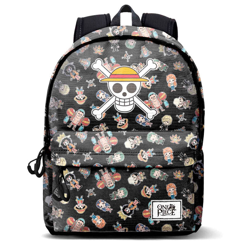 Mochila Skull One Piece 44cm KARACTERMANIA