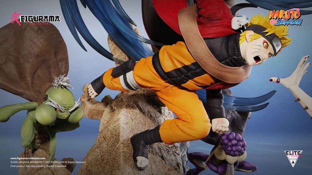 Naruto Diorama Elite Fandom 1/6 Naruto vs. Pain 69 cm