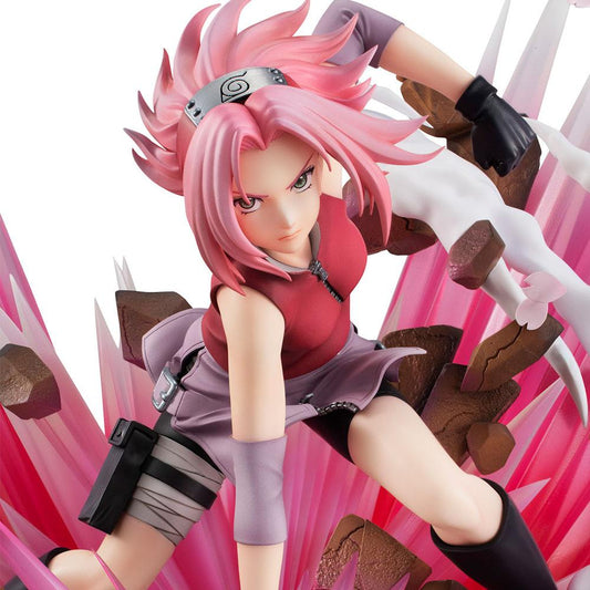 Naruto Estatua Gals PVC DX Haruno Sakura Version 27 cm Megahouse