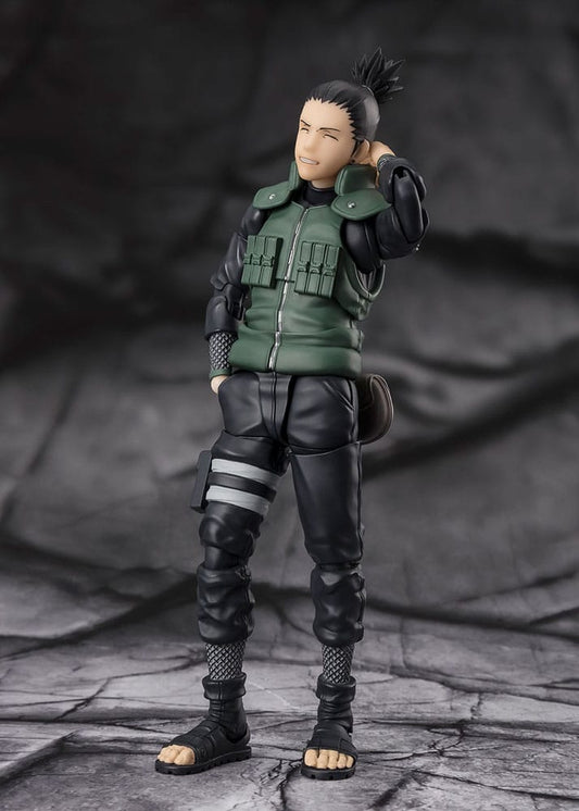 Naruto Shippuden Figura S.H. Figuarts Shikamura Nara Brilliant Strategist 15 cm TAMASHII NATIONS