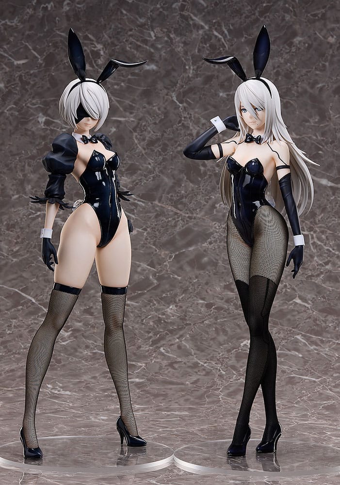 NieR:Automata Ver1.1a Estatua PVC 1/4 2B (YoRHa No.2 Type B): Bunny Ver. 50 cm FREEING