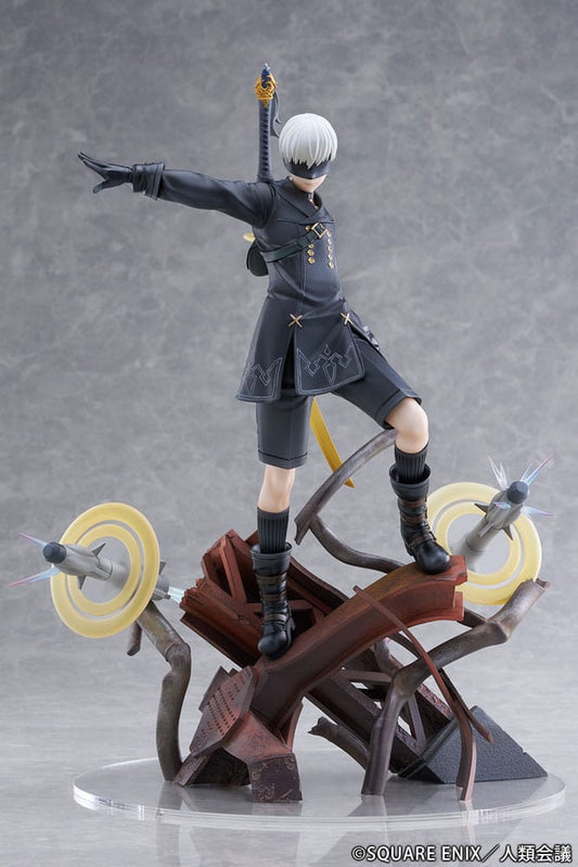 NieR:Automata Ver1.1a Estatua PVC 1/7 YoRHa No. 9 Type S Covering Fire 31 cm Proof