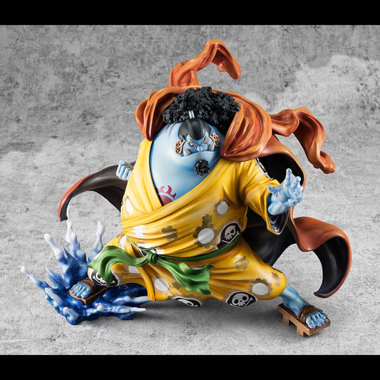One Piece Estatua PVC Portrait Of Pirates SA-MAXIMUM Knight of the Sea Jinbe Limited Reprint 25 cm