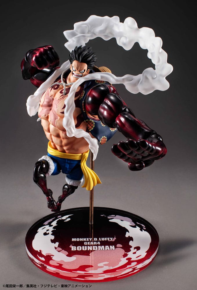 One Piece Figura Action Heroes Nami Monkey D. Luffy Gear 4 Boundman 20 cm Megahouse