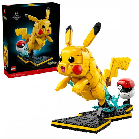 (PREPEDIDO) LEGO POKEMON - PIKACHU Y POKE BALL LEGO