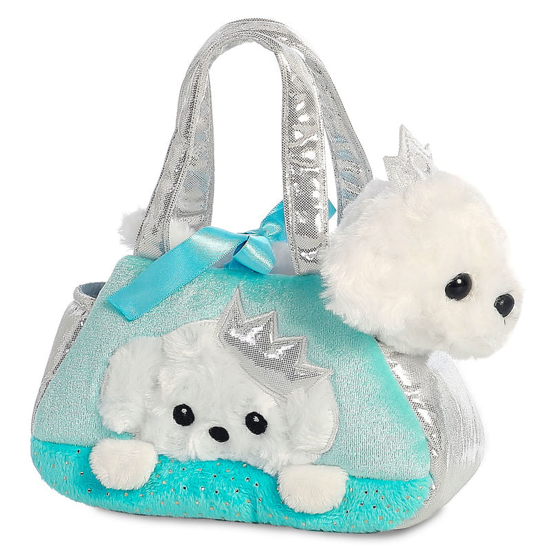 Peluche Fancy Perro Blanco 21cm AURORA