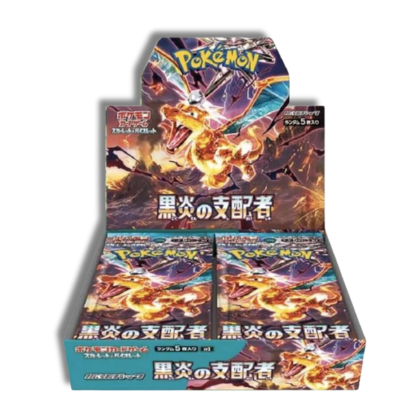 Pokemon Caja Ruler of the Black Flame - Japones Pokémon TCG