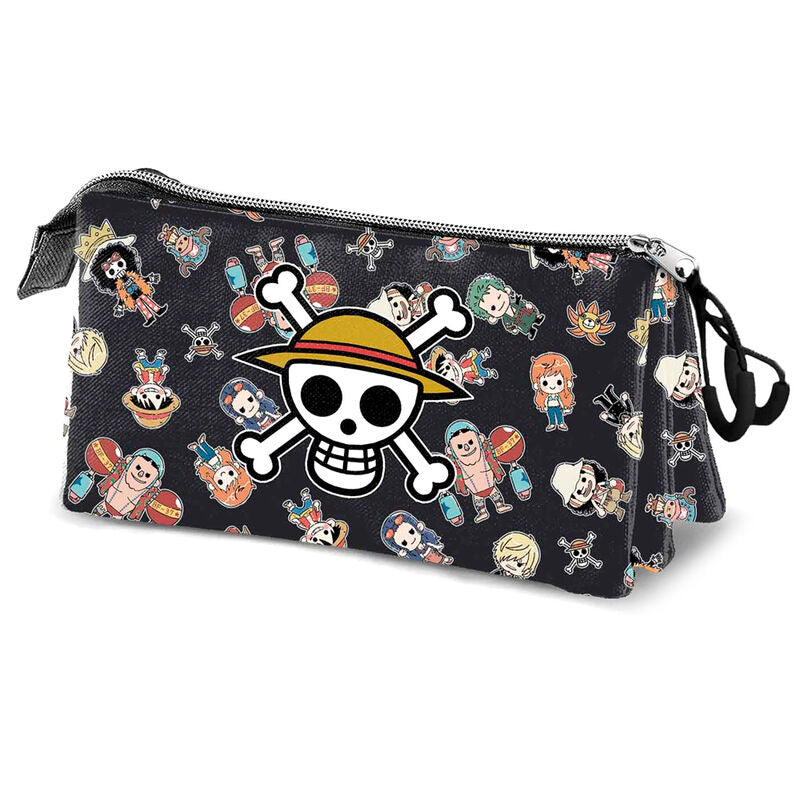 Portatodo Skull One Piece triple KARACTERMANIA