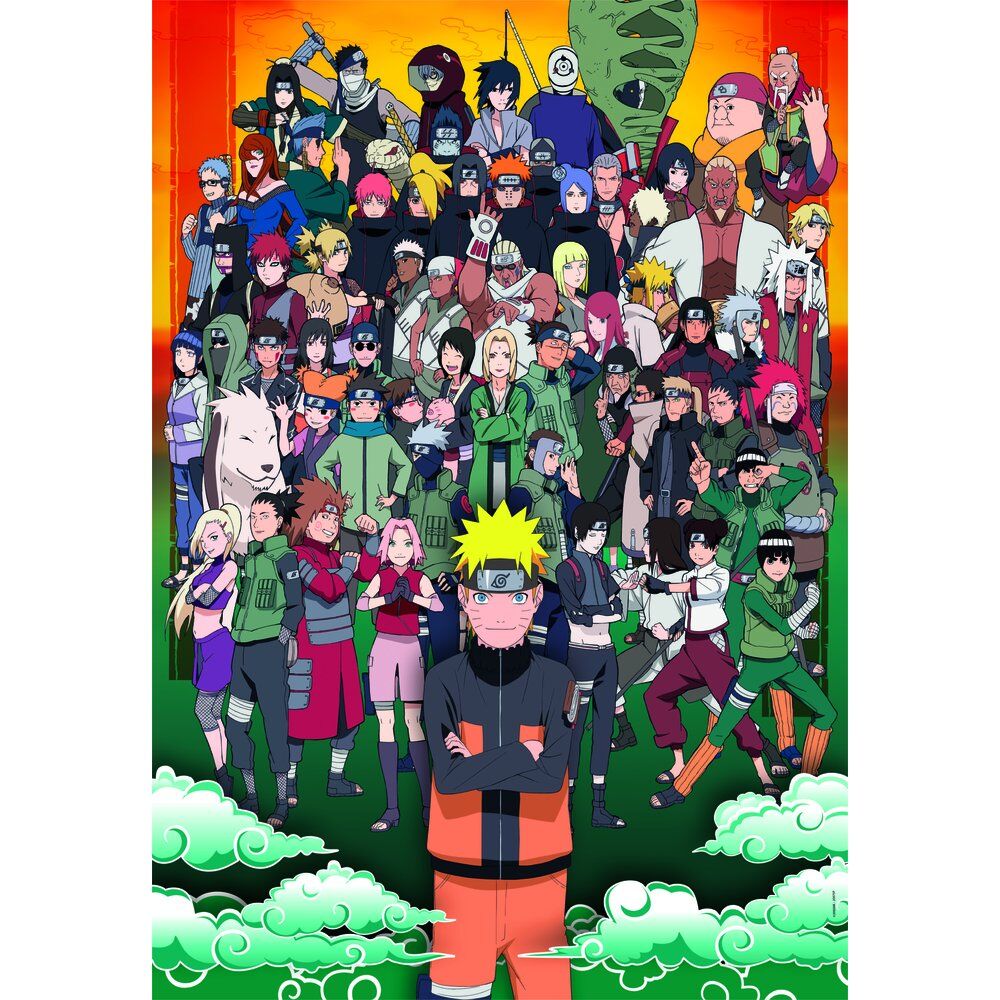Puzzle Naruto Shippuden 1500pzs