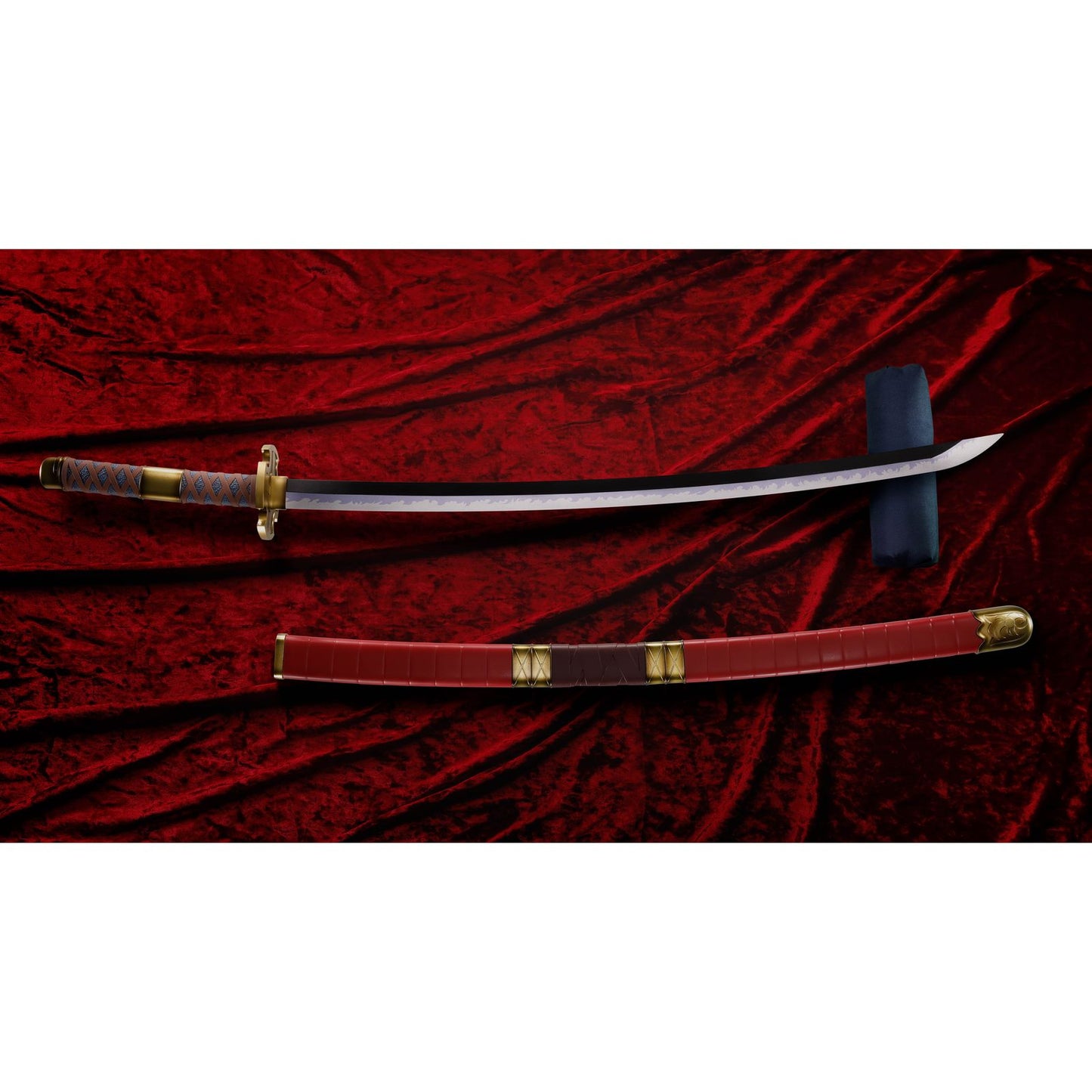 RORONOA ZORO THREE SWORD STYLE SET REPLICA 95 CM ONE PIECE PROPLICA COLLECTORS SHOP