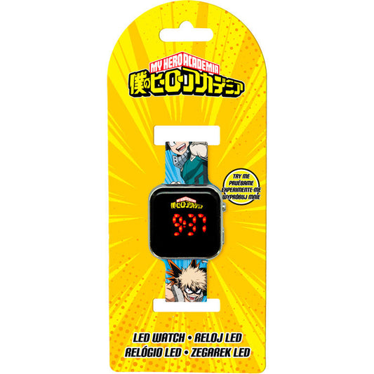 Reloj led My Hero Academia KIDS LICENSING
