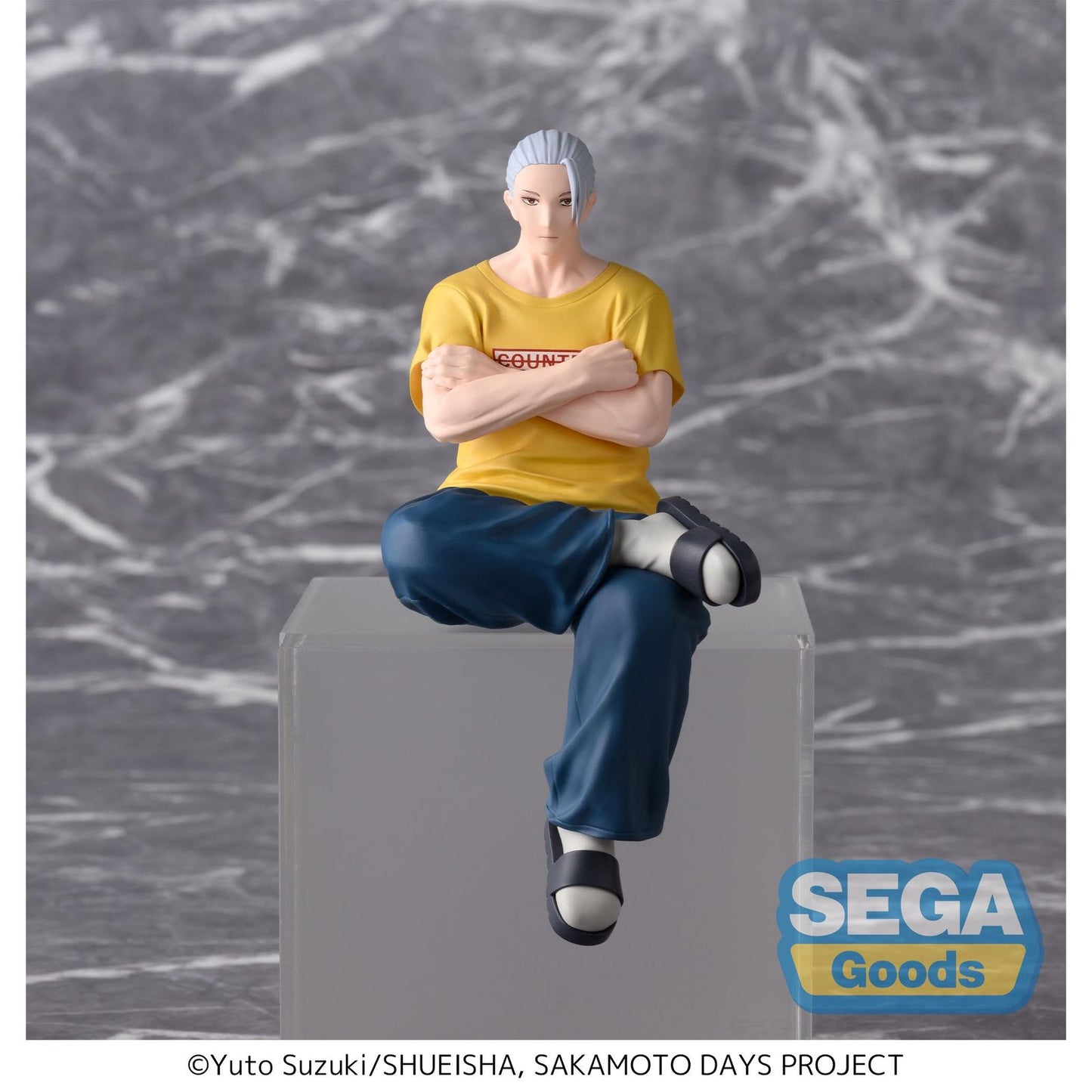 TARO SAKAMOTO VERSION SERIUS FIGURA 14 CM SAKAMOTO DAYS PM PERCHING
