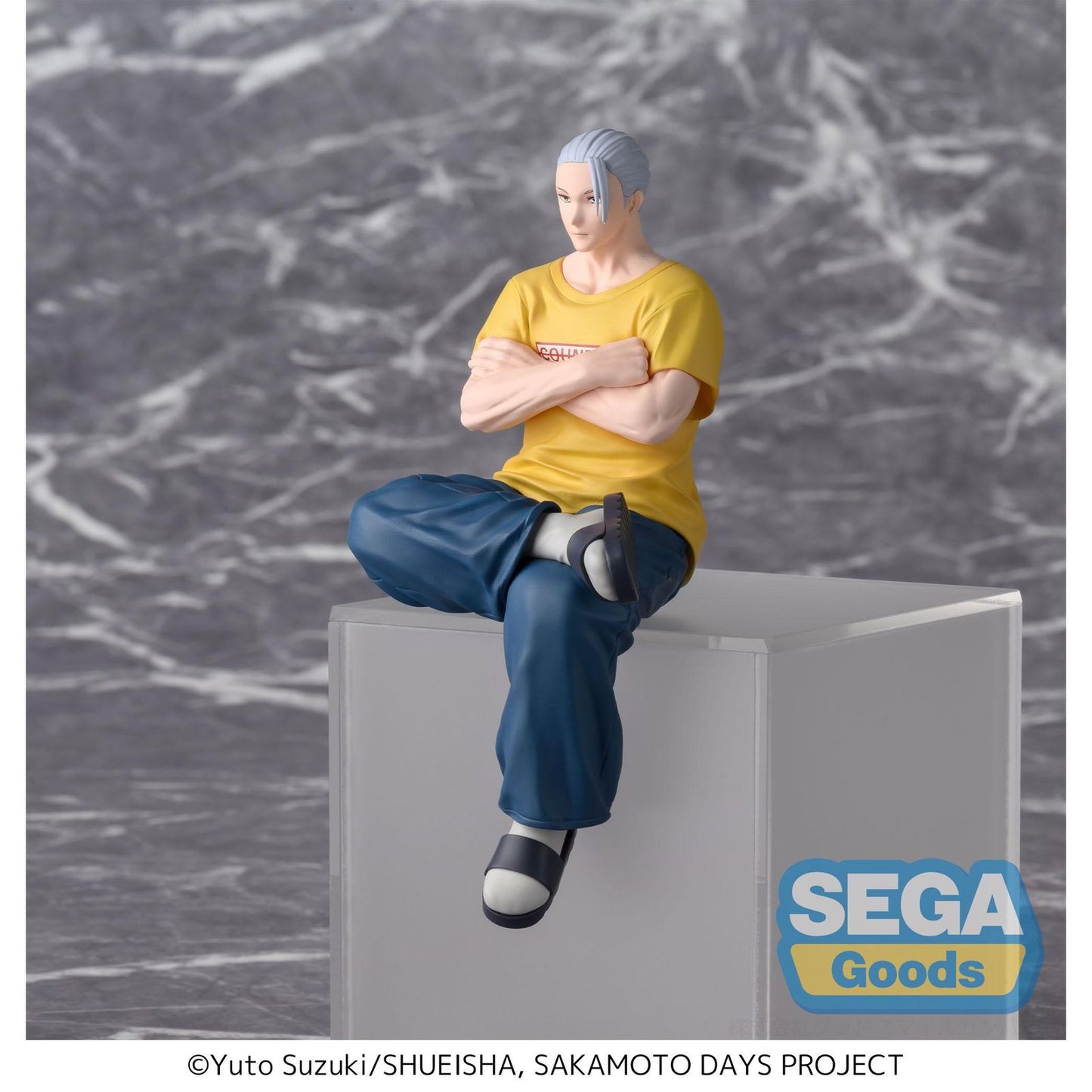 TARO SAKAMOTO VERSION SERIUS FIGURA 14 CM SAKAMOTO DAYS PM PERCHING