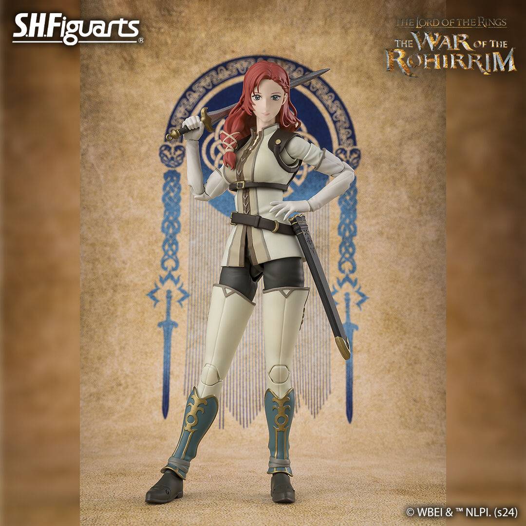 SH Figuarts El Señor de los Anillos Hera La Guerra de los Rohirrim 15cm TAMASHII NATIONS