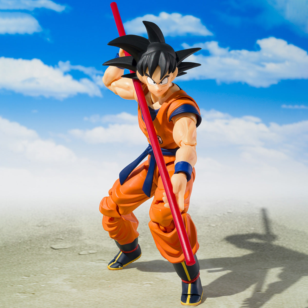 SON GOKU & SON GOHAN -KID- & KINTOUN FIGURAS 14 CM & 6 CM DRAGON BALL Z SH FIGUARTS COLLECTORS SHOP TAMASHII NATIONS