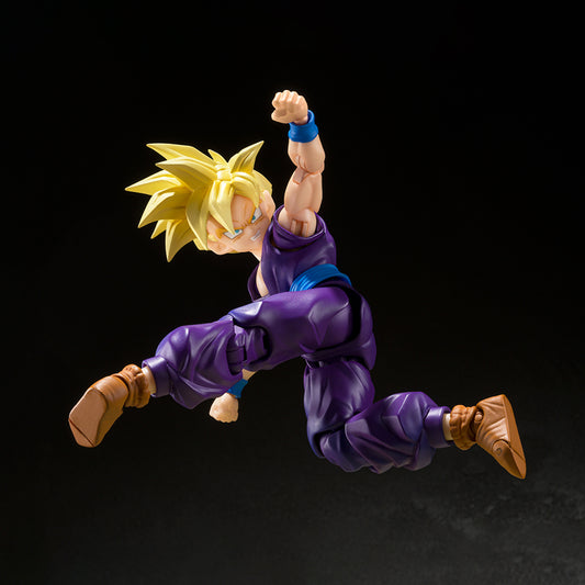 SUPER SAIYAN SON GOHAN THE WARRIOR WHO SURPASSED GOKU FIGURA 11 CM DRAGON BALL Z SH FIGUARTS RE-RUN TAMASHII NATIONS