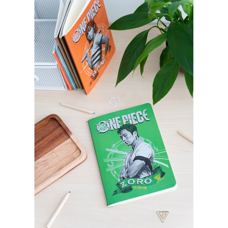 Set 3 cuadernos A5 One Piece ERIK