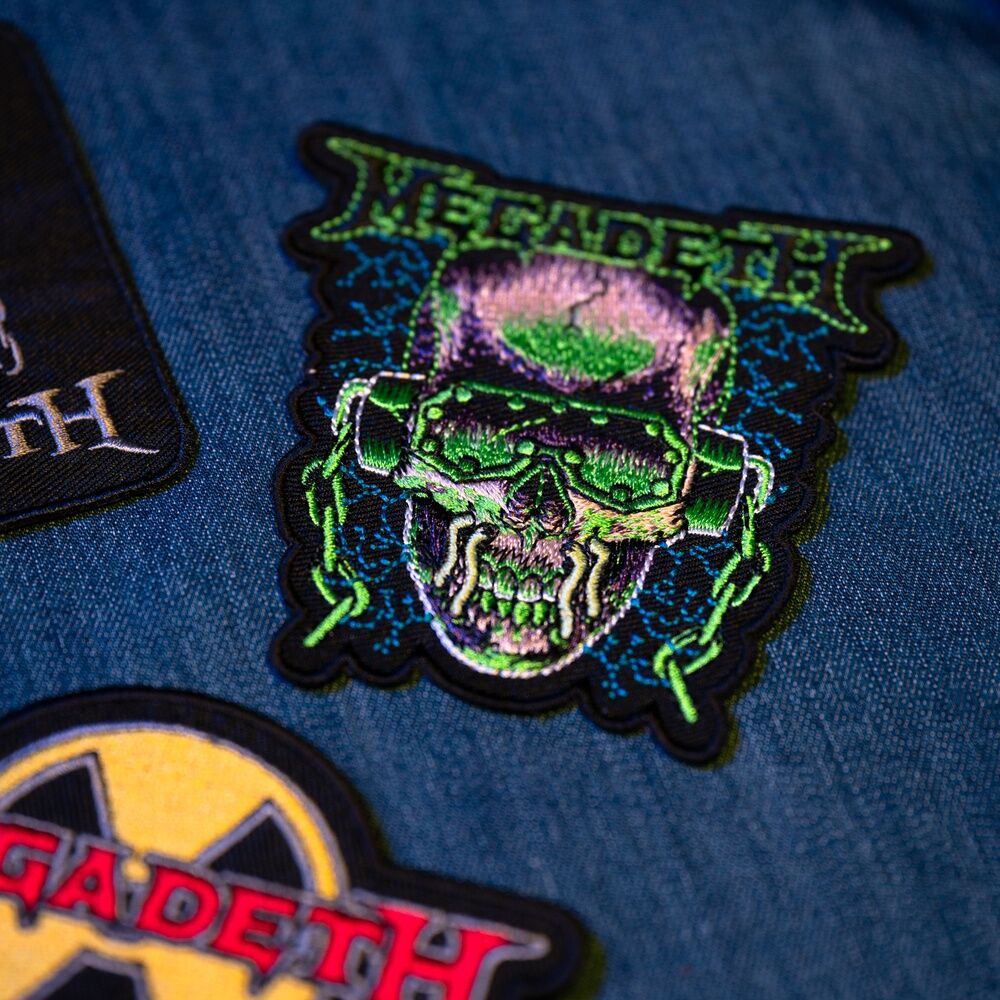 Set 3 parches Megadeth ERIK