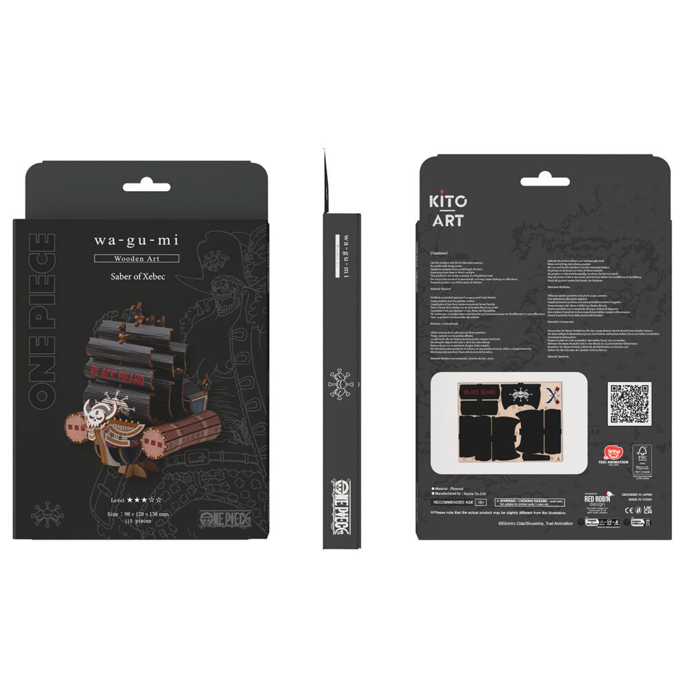 Set Montaje Saber of Xebec Wa-Gu-MI One Piece 115pzs