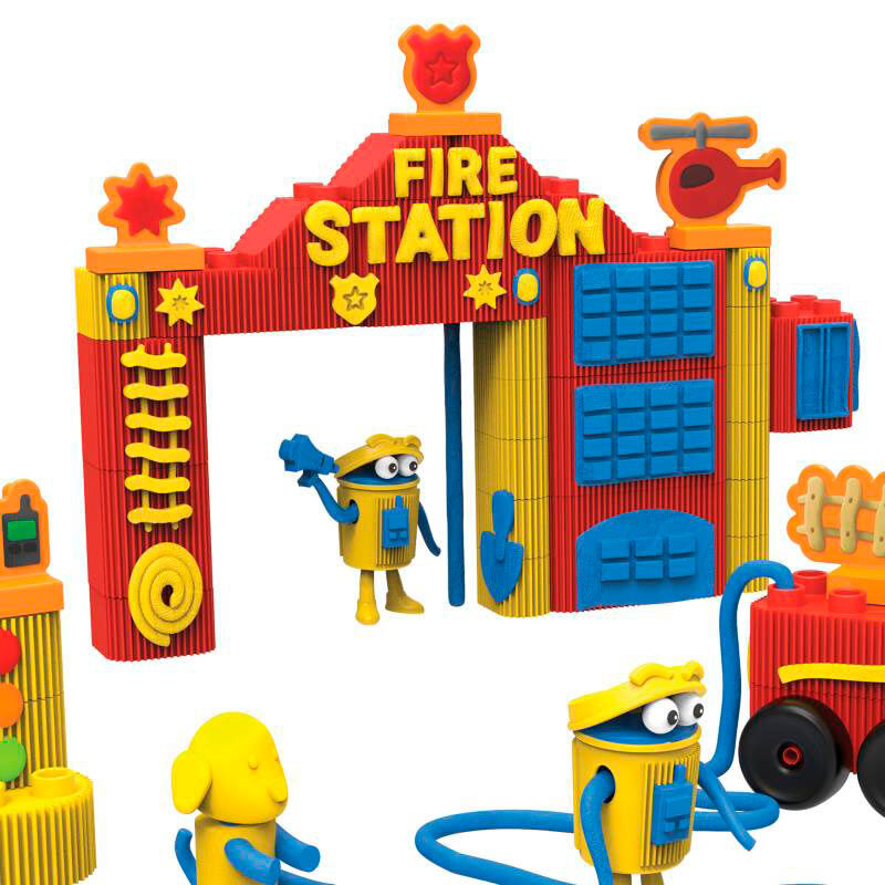 Set de bloques estacion de bomberos Play-Doh PLAY-DOH