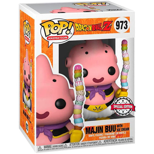 Set figura POP & Tee Dragon Ball Z Majin Buu Exclusive FUNKO