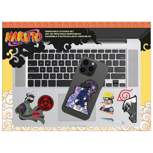 Set pegatinas removibles Naruto Shippuden KIDS LICENSING