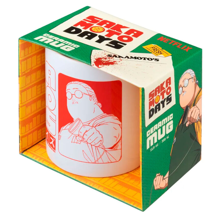 Taza Sakamoto Days 350ml ERIK