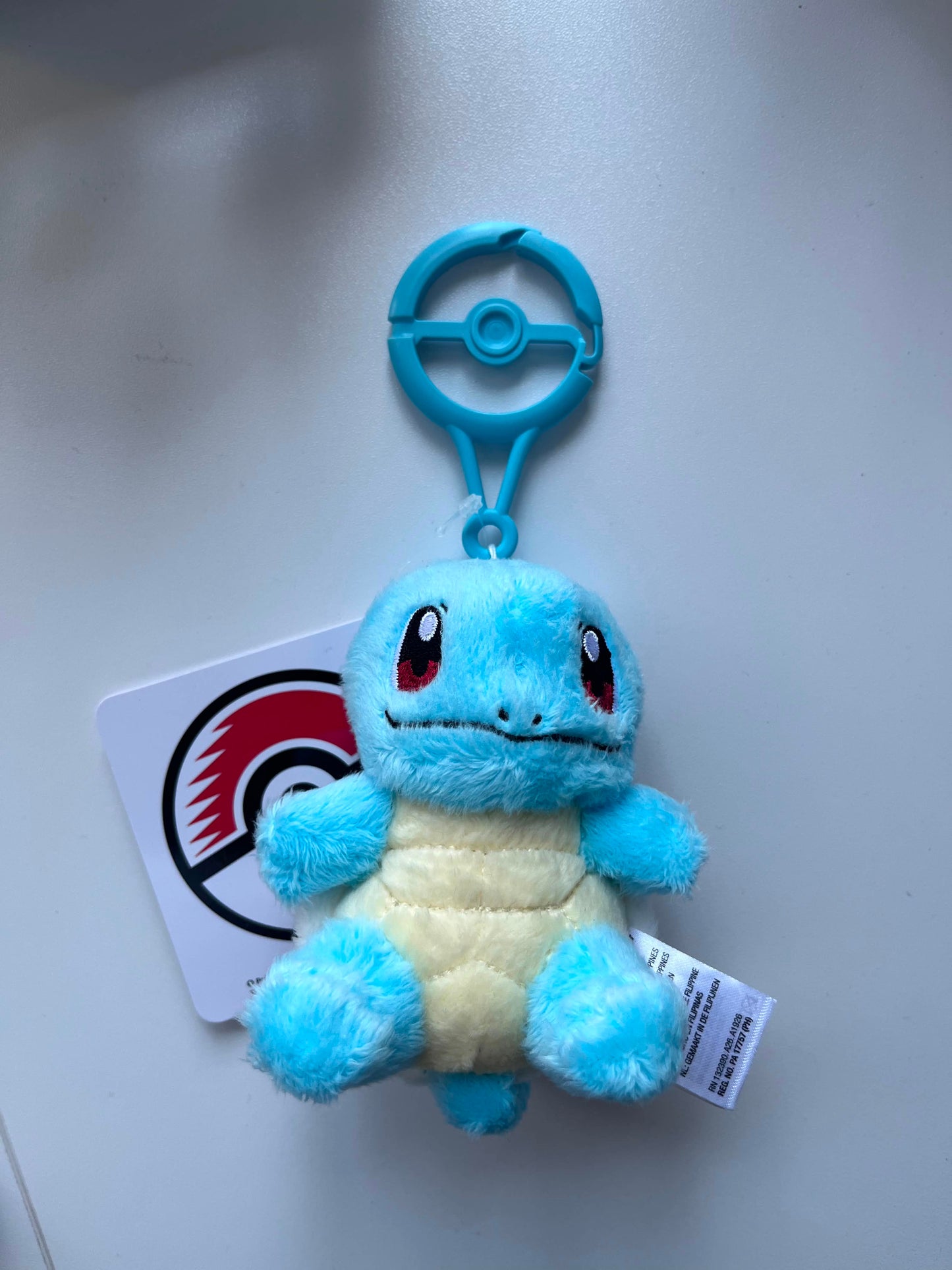 Peluche llavero Squirtle Pokémon Center oficial 4cm