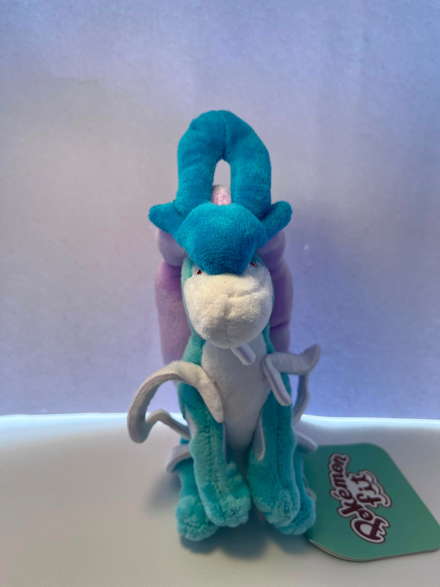Peluche Suicune Pokémon Center oficial 16cm