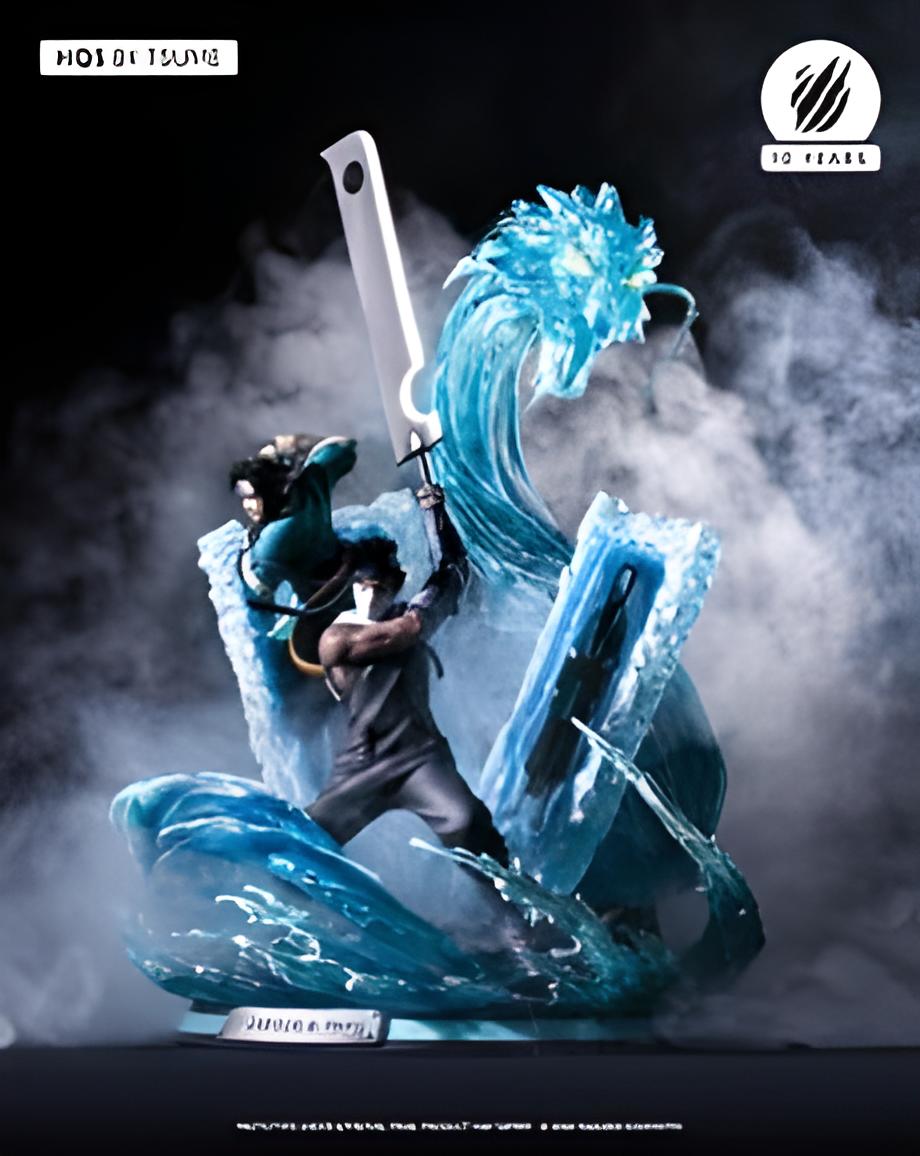 ZABUZA & HAKU RESINA ESCALA 1/8 (47x33x35 CM) NARUTO HQS BY TSUME Tsume