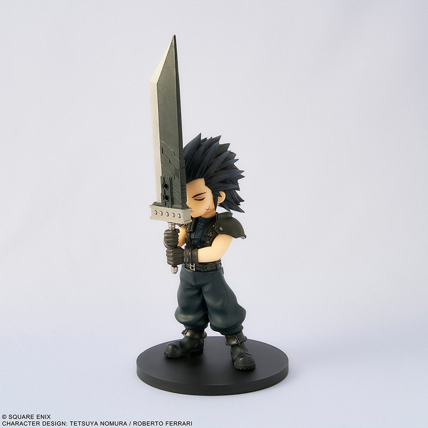 ZACK FAIR FIGURA 11 CM FINAL FANTASY VII REBIRTH ADORABLE ARTS RE-RUN