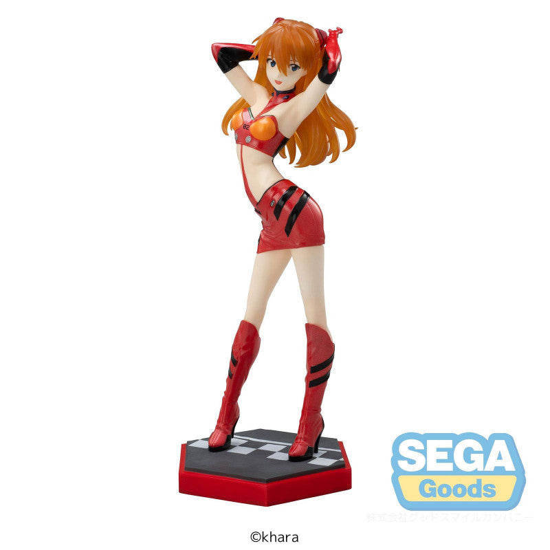 FIGURA ASUKA SHIKINAMI LANGLEY PIT WALK EVANGELION RACING LUMINASTA