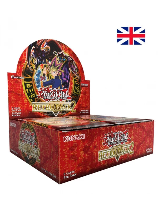 Booster Box Display (24 Sobres) Retro Pack 2 Ingls - Yu-Gi-Oh!