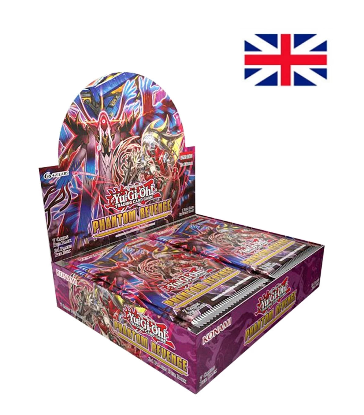 Booster Box Display (24 unidades) Phantom Revenge Inglés - Yu-Gi-Oh!