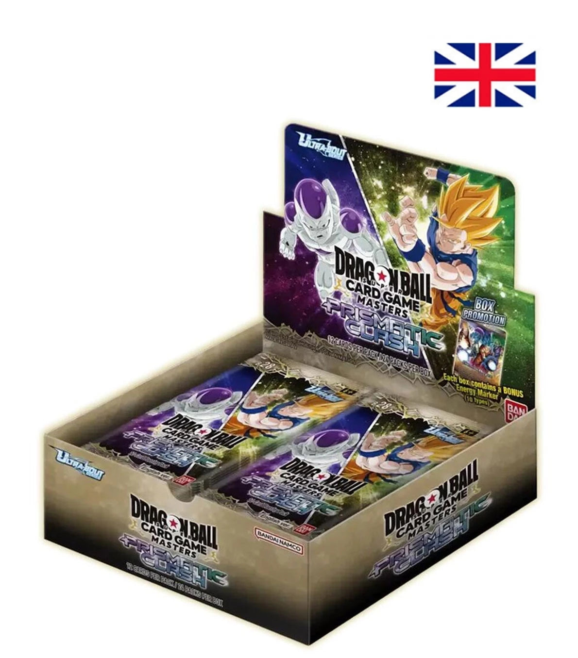 Booster Box Display B28 Prismatic Clash (24 Packs) Inglés - Dragon Ball Super Card Game Dragon Ball Card Game