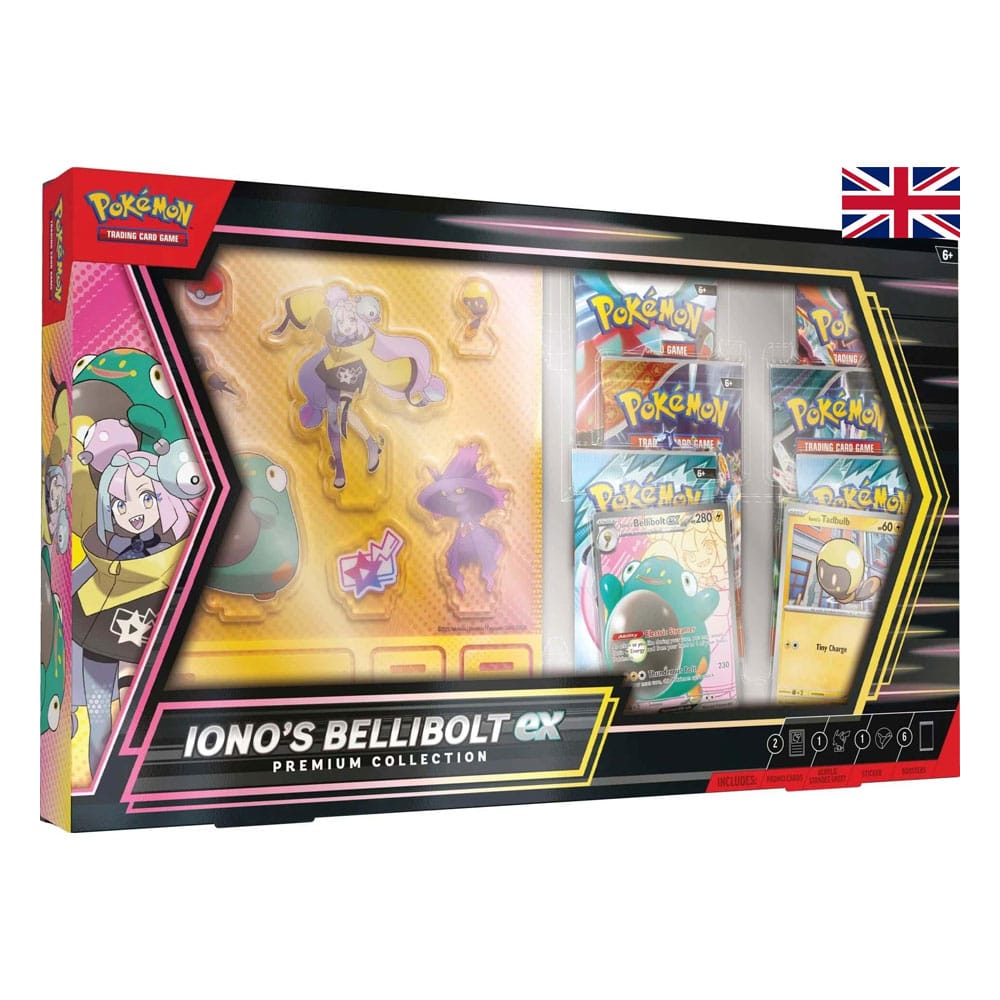 Pokémon TCG Premium Collection Iono´s Bellibolt April 2025 *Edición Inglés