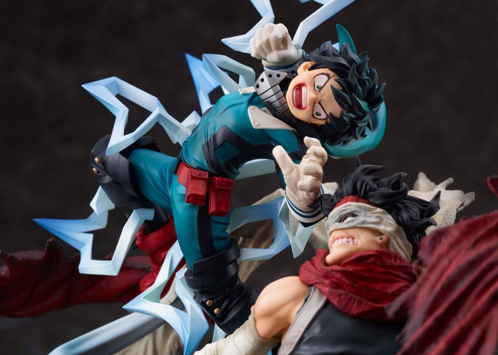Figura My Hero Academia Izuku Midoriya vs. Stain 30 cm