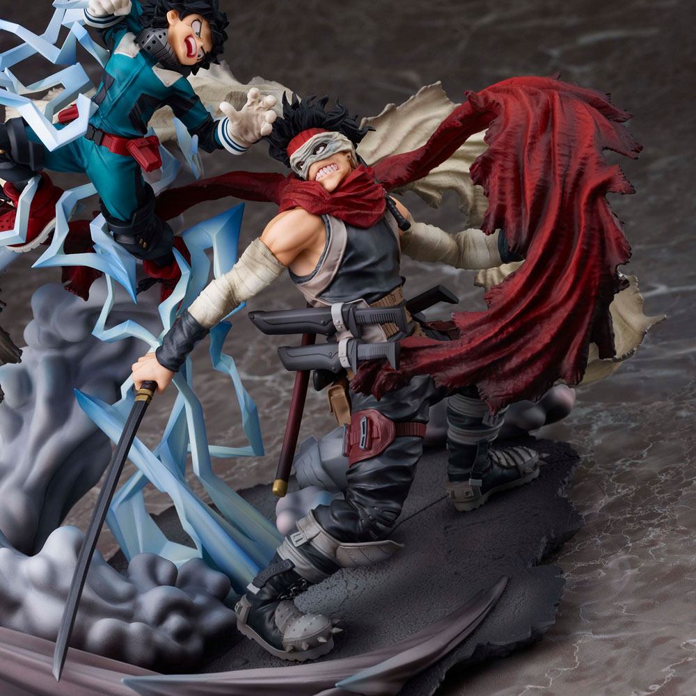Figura My Hero Academia Izuku Midoriya vs. Stain 30 cm