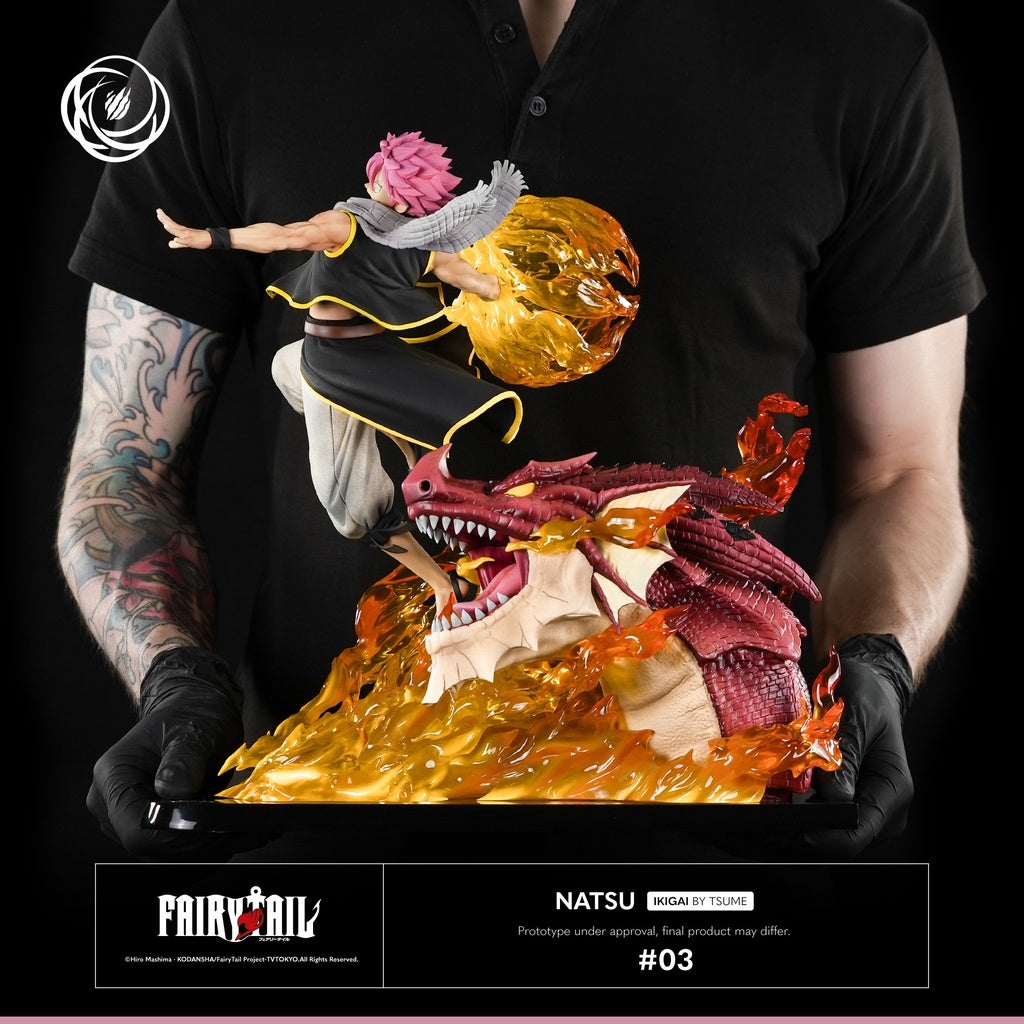 Figura Natsu Fairytail Ikigai Tsume 1/6