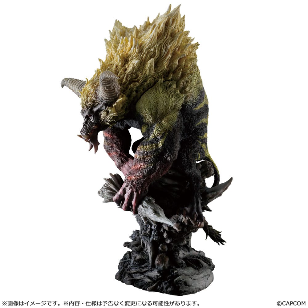 Monster Hunter Estatua PVC Capcom Figura Builder Creators Model Rajang 23 cm