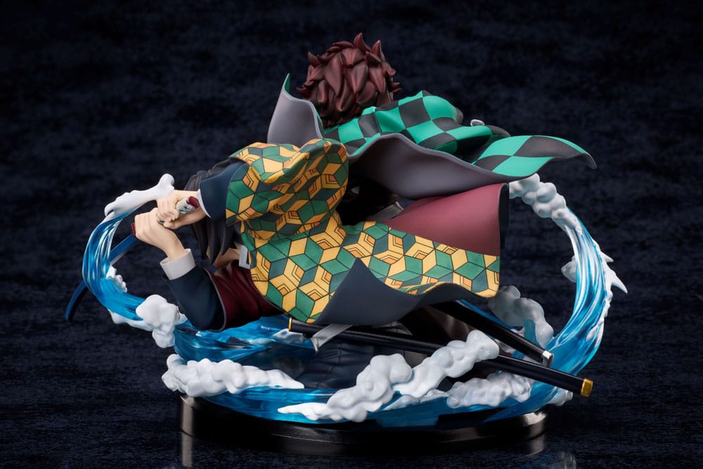 Demon Slayer: Kimetsu no Yaiba Estatua PVC Tanjiro & Giyuu 13 cm Aniplex