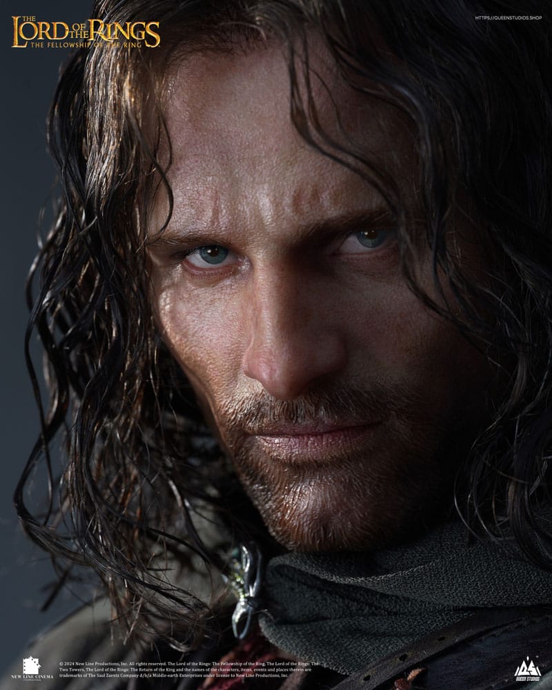 Figura El Señor de los Anillos Estatua 1/3 Aragorn 85 cm Queen Studios