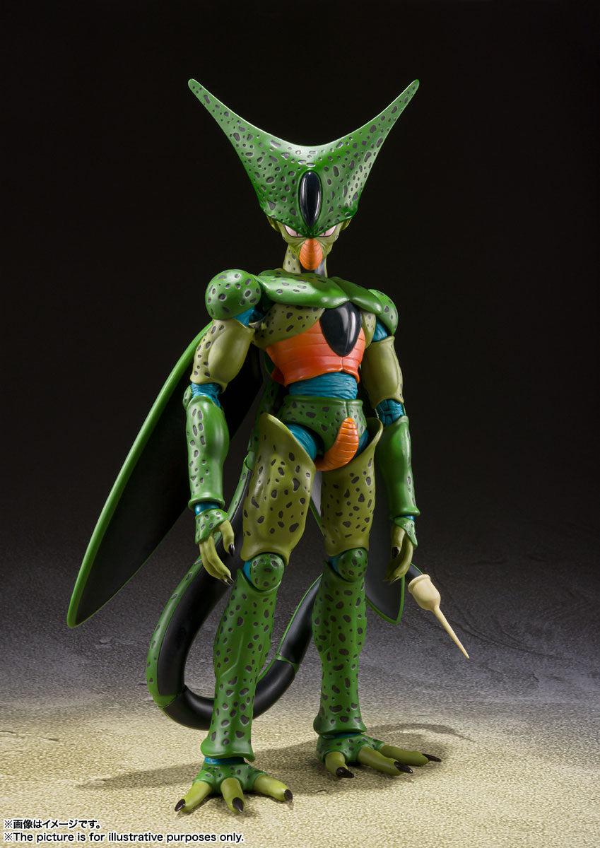 CELL FIRST FORM FIGURA 17 CM DRAGON BALL Z SH FIGUARTS RE-RUN