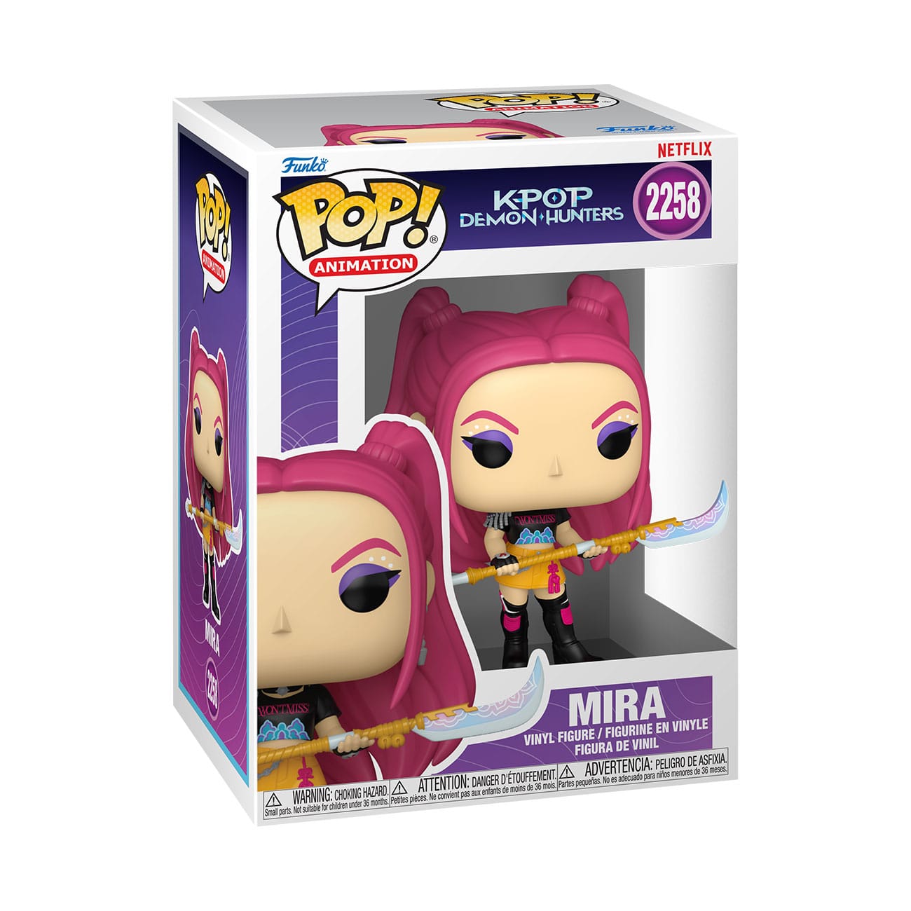 KPop Demon Hunters Figura POP! Animation Vinyl Mirai 9 cm FUNKO